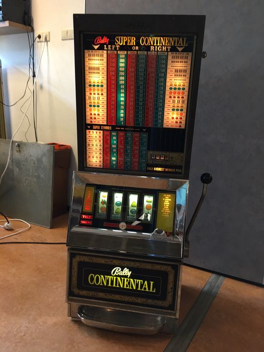 Bally continental slot machine manual user